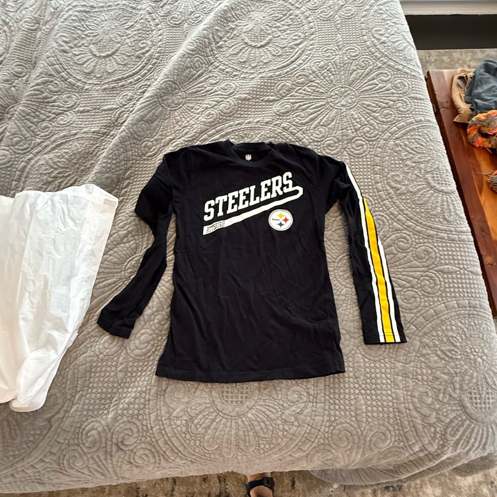 NFL Black Shirt with Logo